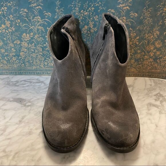Paul Green Delgado Suede Ankle Boots - Picture 2 of 7